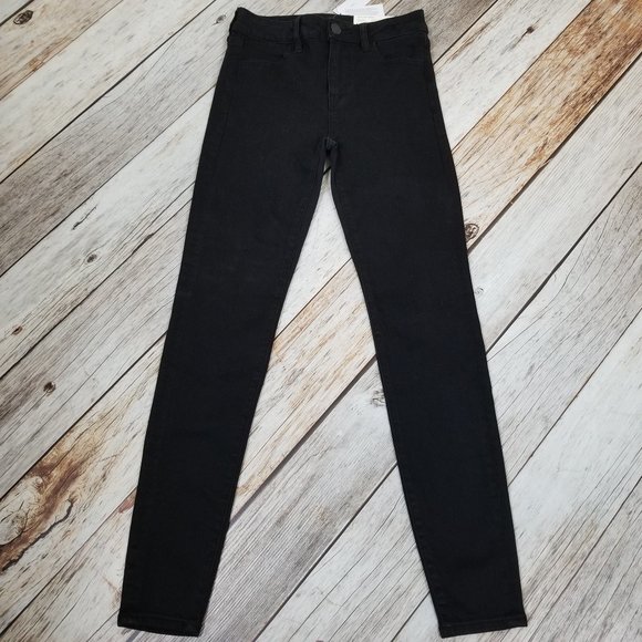 American Eagle Outfitters Denim - American Eagle Hi Rise Jegging Size 4 Next Level Stretch Black New